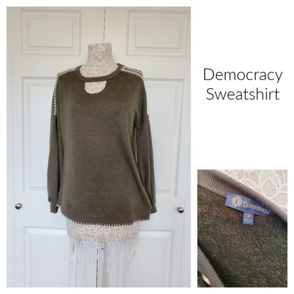 Democracy Sweaters - Democracy Sweatshirt 8323